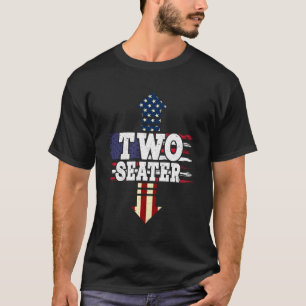 Camiseta Estados Unidos 4 De Julio Py Naughty Dos Asientos