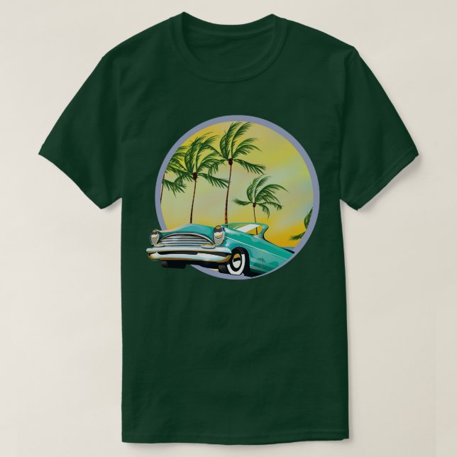 Camiseta Estados Unidos al atardecer (Diseño del anverso)