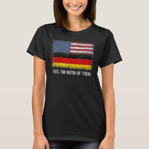Camiseta Estados Unidos Alemania Bandera Alemana Estadounid