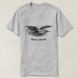 Camiseta Estados Unidos América con águila fuerte