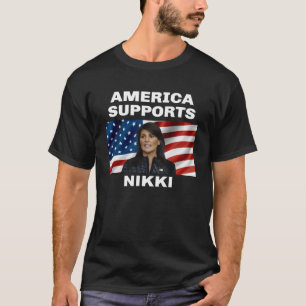Camiseta Estados Unidos apoya a Nikki Haley