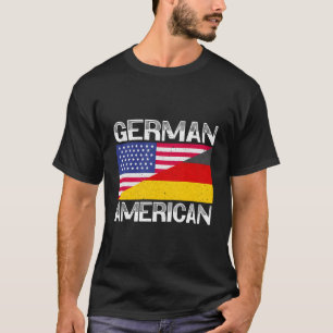 Camiseta Estados Unidos Bandera De Alemania Estadounidense 