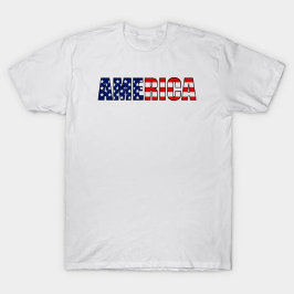 Camiseta Estados Unidos - Bandera de Merica