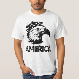 Camiseta Estados Unidos, Bandera del Águila Hombres de Esta