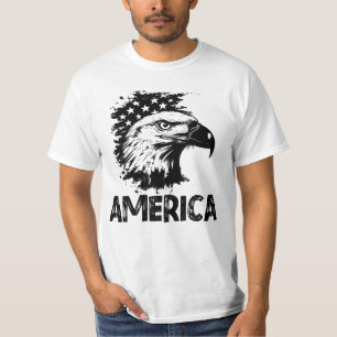 Camiseta Estados Unidos, Bandera del Águila Hombres de Esta