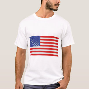 Camiseta Estados Unidos - Bandera estadounidense con dimens