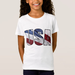 Camiseta Estados Unidos: Bandera Patriótica Americana Roja 