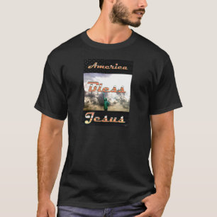 Camiseta Estados Unidos bendiga a Jesús