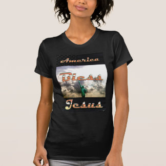 Camiseta Estados Unidos bendiga a Jesús