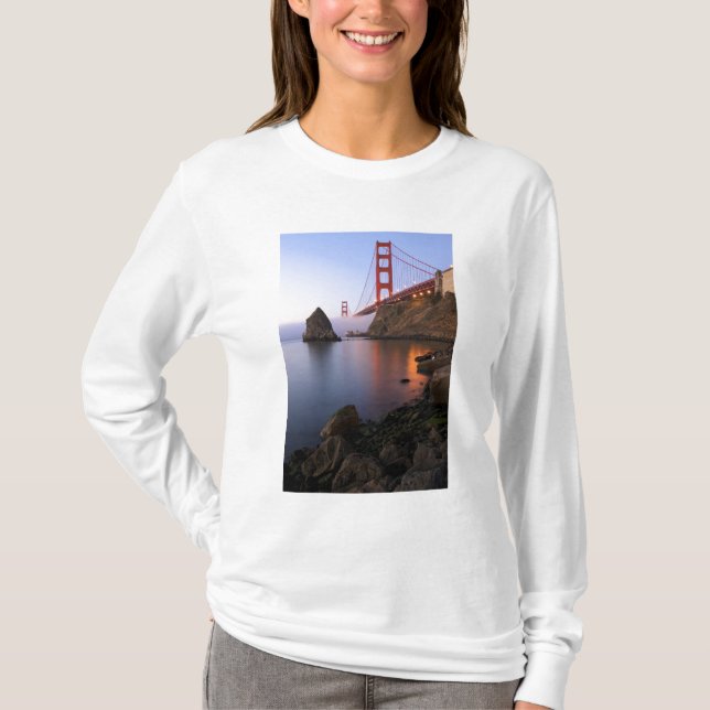 Camiseta Estados Unidos, California, San Francisco. Puerta  (Anverso)