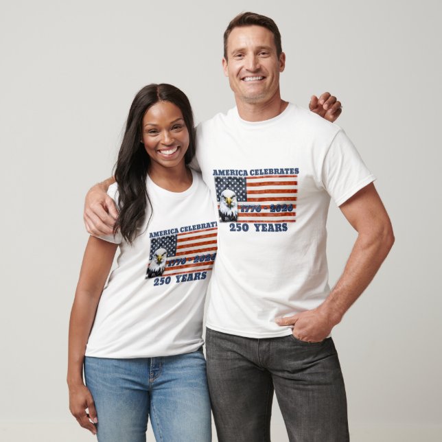 Camiseta Estados Unidos celebra 250 años 1776 - 2026 (Unisexo)