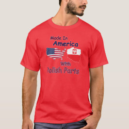 Camiseta Estados Unidos con partes polacas