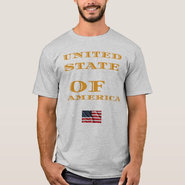 Camiseta Estados Unidos de América (Anverso)