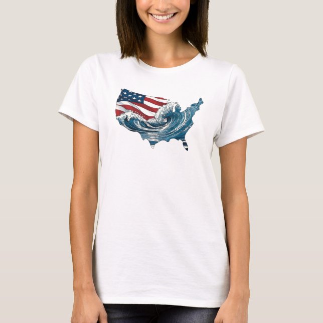 Camiseta Estados Unidos de América (Anverso)