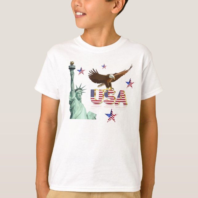 Camiseta Estados Unidos de América (Anverso)