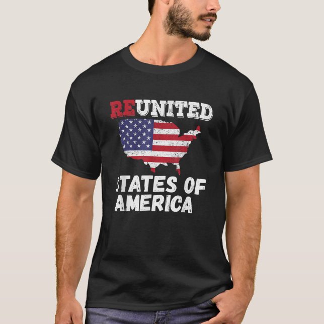 Camiseta Estados Unidos de América Bandera Patriótica Ameri (Anverso)