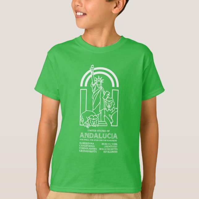 Camiseta Estados Unidos de Andalucía (Anverso)
