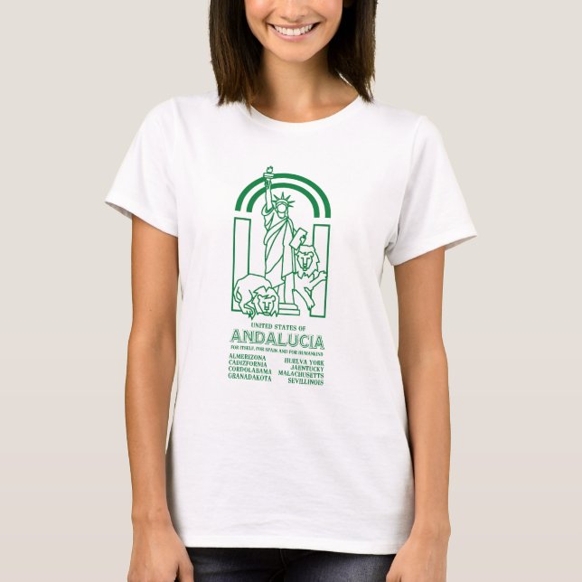 Camiseta Estados Unidos de Andalucía (Anverso)