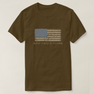 Camiseta Estados Unidos De Distopía