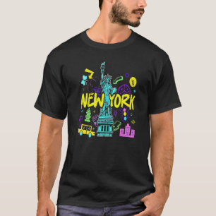 Camiseta Estados Unidos De Nueva York Viaja New Yorker Empi