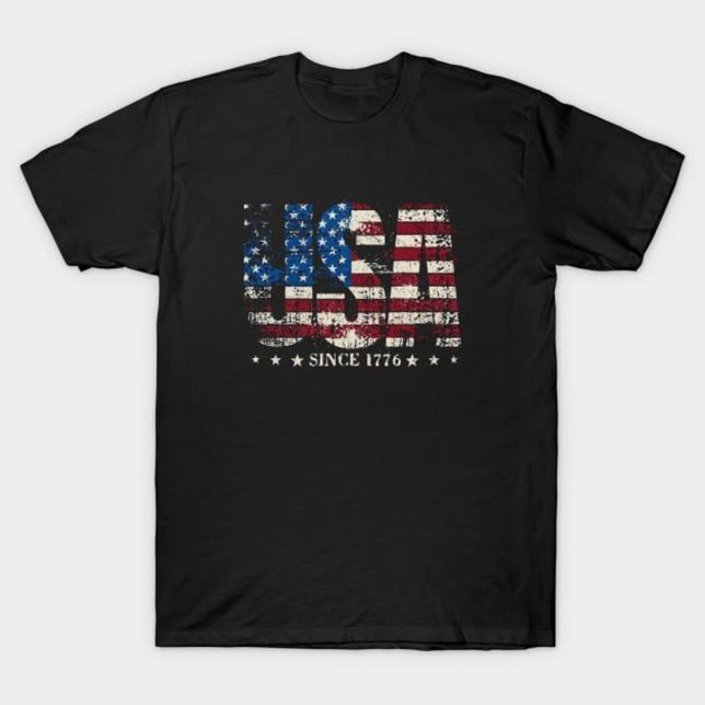 Camiseta Estados Unidos desde la bandera estadounidense de  (Subido por el creador)