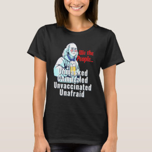 Camiseta Estados Unidos desenmascarado sin amordazar sin mi