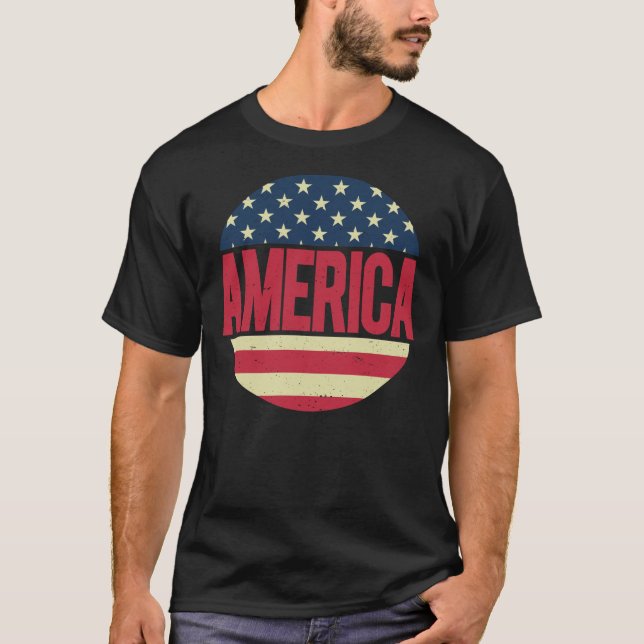 Camiseta Estados Unidos: Día de la Independencia de la Band (Anverso)