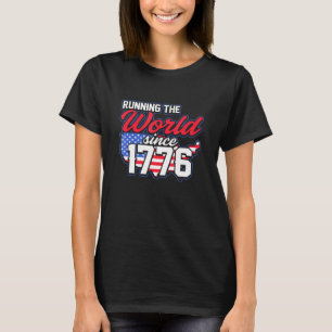 Camiseta Estados Unidos Dirige El Mundo Desde 1776