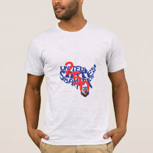 Camiseta Estados Unidos   EE.UU.   Mapa y águila América 25
