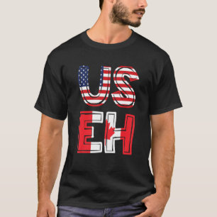 Camiseta Estados Unidos EH American Bandera Canadiense Parr