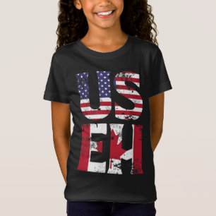 Camiseta Estados Unidos EH Estadounidense Canadiense Cita d