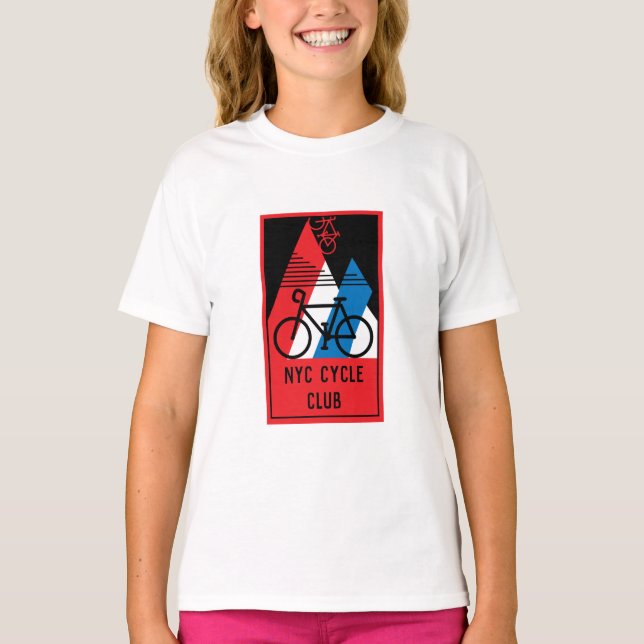 Camiseta Estados Unidos en bicicleta (Anverso)