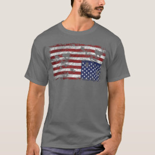 Camiseta Estados Unidos en peligro - Bandera boca abajo