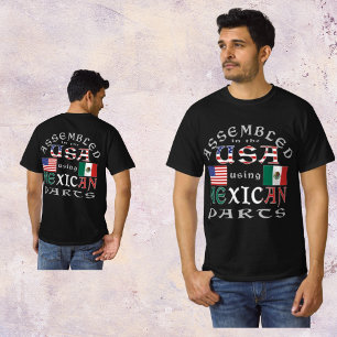 Camiseta Estados Unidos ensamblados con piezas mexicanas pe