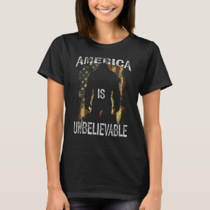 Camiseta Estados Unidos es increíble la bandera estadounide