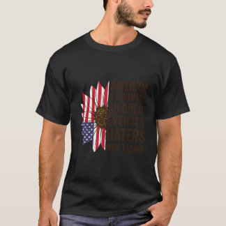 Camiseta Estados Unidos Es Un País Tan Grande Que Ni Siquie