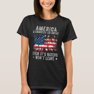 Camiseta Estados Unidos es un país tan grandioso incluso qu