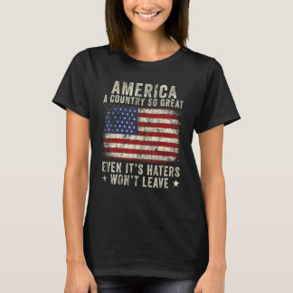 Camiseta Estados Unidos es un país tan grandioso que ni siq