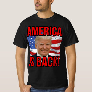 Camiseta Estados Unidos está de vuelta con Donald Trump Ban