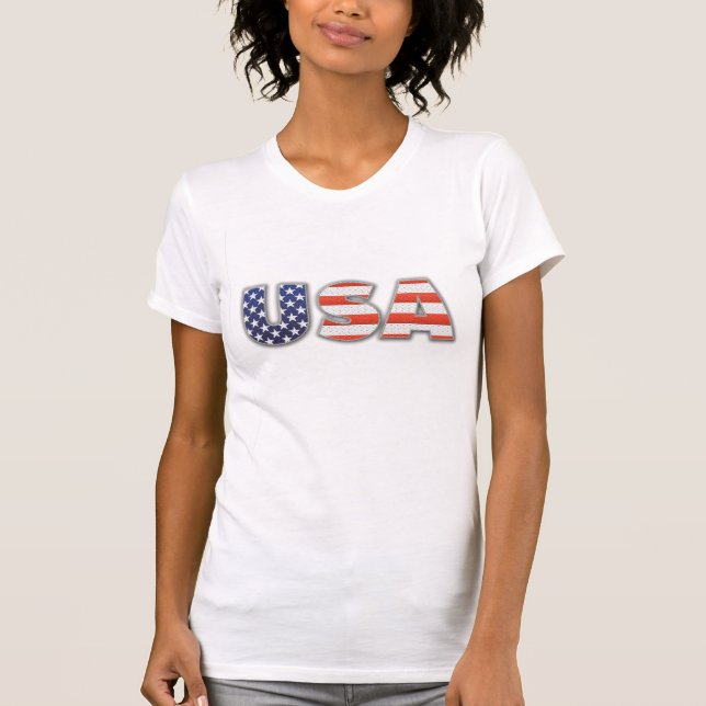 Camiseta Estados Unidos - Estados Unidos de América (Anverso)