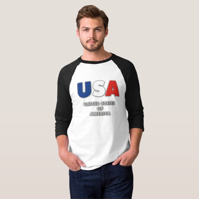 Camiseta Estados Unidos - Estados Unidos de América (Anverso completo)