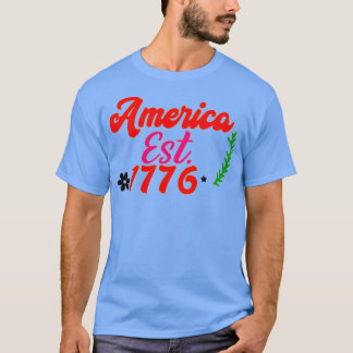 Camiseta Estados Unidos este 1776 4 de julio