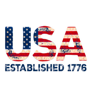 Camiseta Estados Unidos fundado en 1776