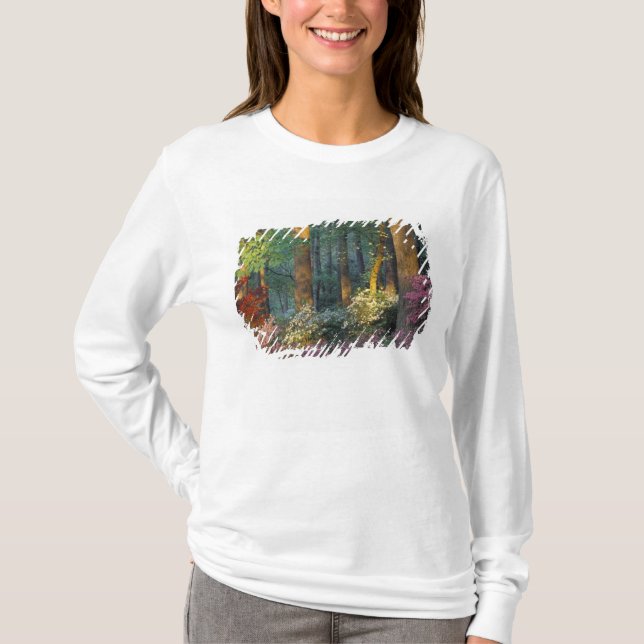 Camiseta Estados Unidos, Georgia, Jardines Callaway, Bosque (Anverso)