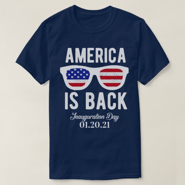 Camiseta Estados Unidos ha vuelto (Diseño del anverso)