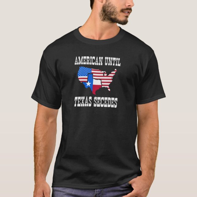Camiseta Estados Unidos hasta que Texas se separa de Estado (Anverso)
