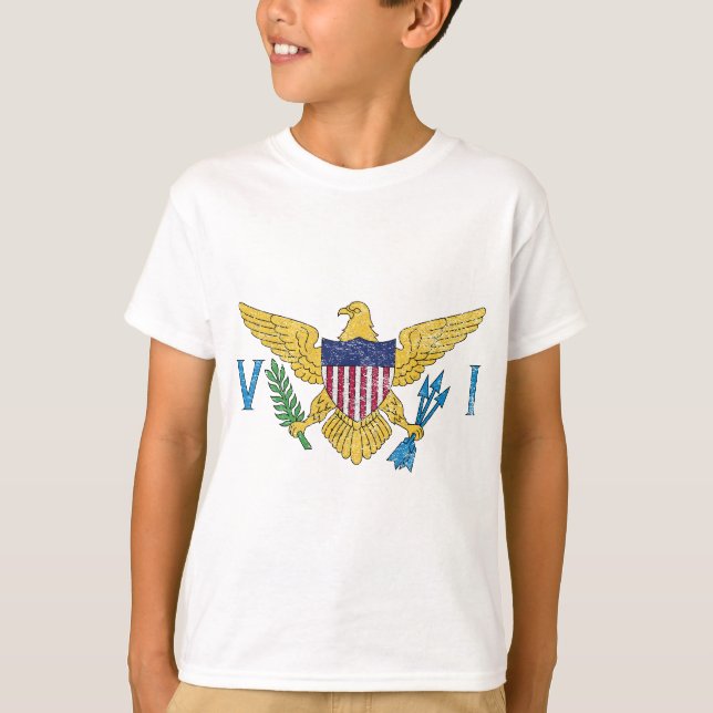 CAMISETA ESTADOS UNIDOS ISLAS VÍRGENES SAINT CROIX (Anverso)