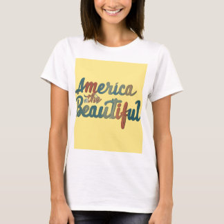 Camiseta Estados Unidos, la belleza