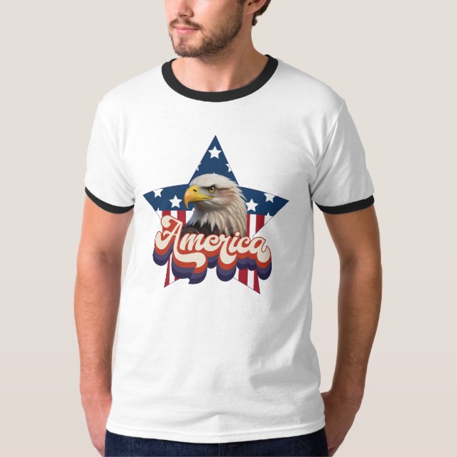 Camiseta Estados Unidos, la belleza (Anverso)