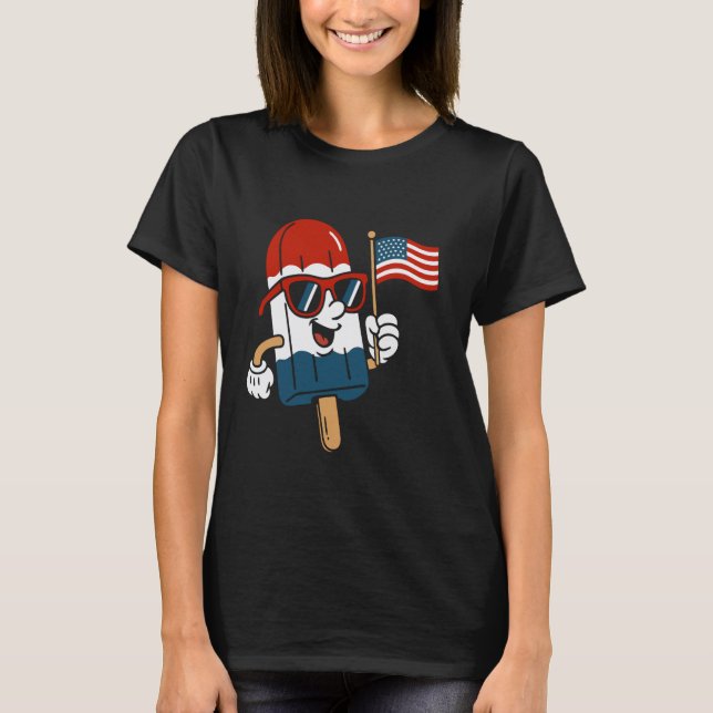 Camiseta Estados Unidos 'Merica 4 de Julio Hombres Mujeres  (Anverso)